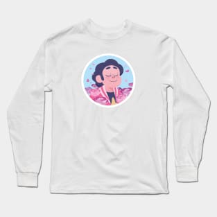 Pastel Steven portrait Long Sleeve T-Shirt